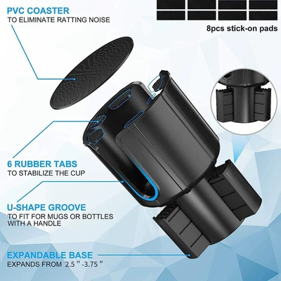 cup holder larger central control water: Car cup holder/beverage holder