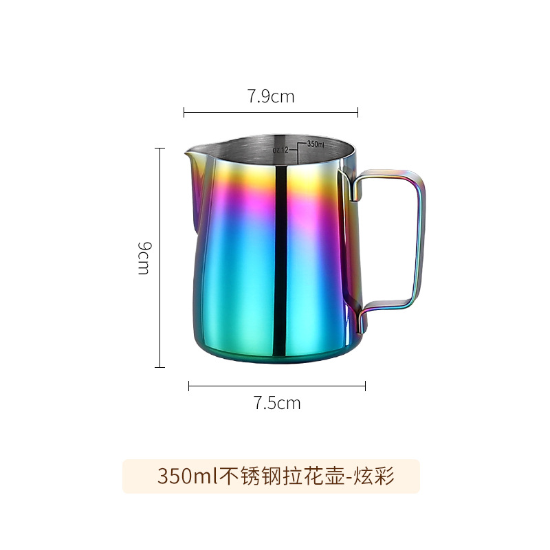 350ml 화려한 꽃 컵 (규모)