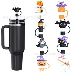 クロスボーダーハロウィーンストローキャップスタンリーストローキャップスタンリーカップアクセサリー