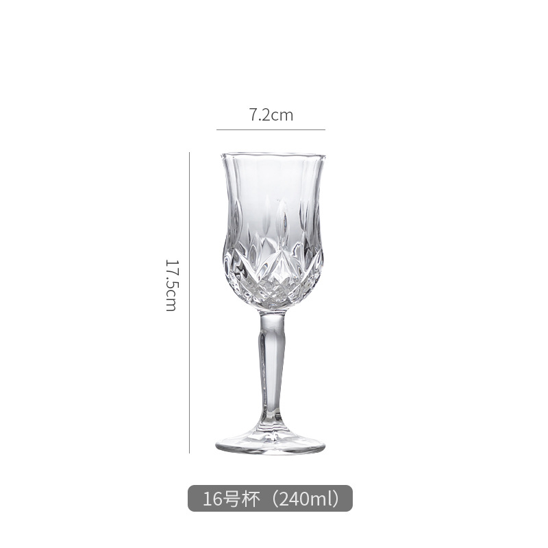 Ins en línea vinos rojos vinos europeos caseros tazas de champagne tazas de cristal sin plomo tazas de pie alto
