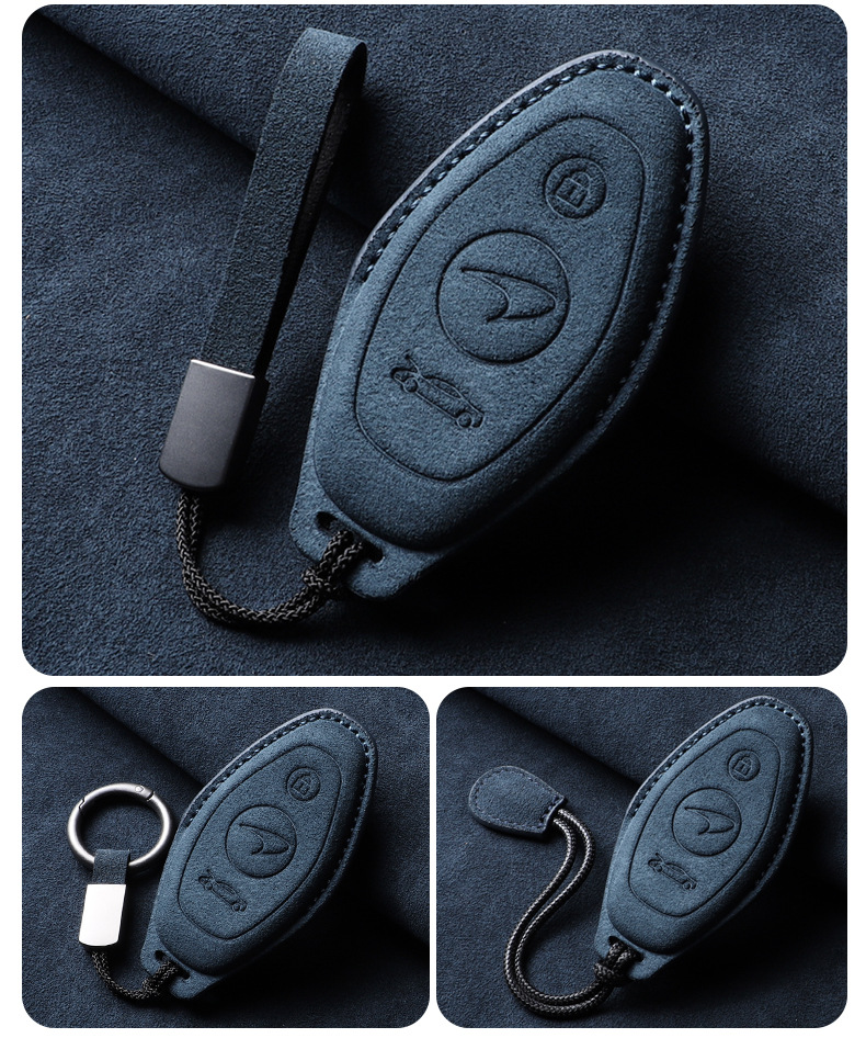 Suitable for Mclaren Gt Keychain 600Lt Full Shell 540C Suede Keychain