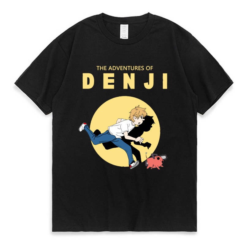 Camiseta de manga larga de Anime japonés para hombre