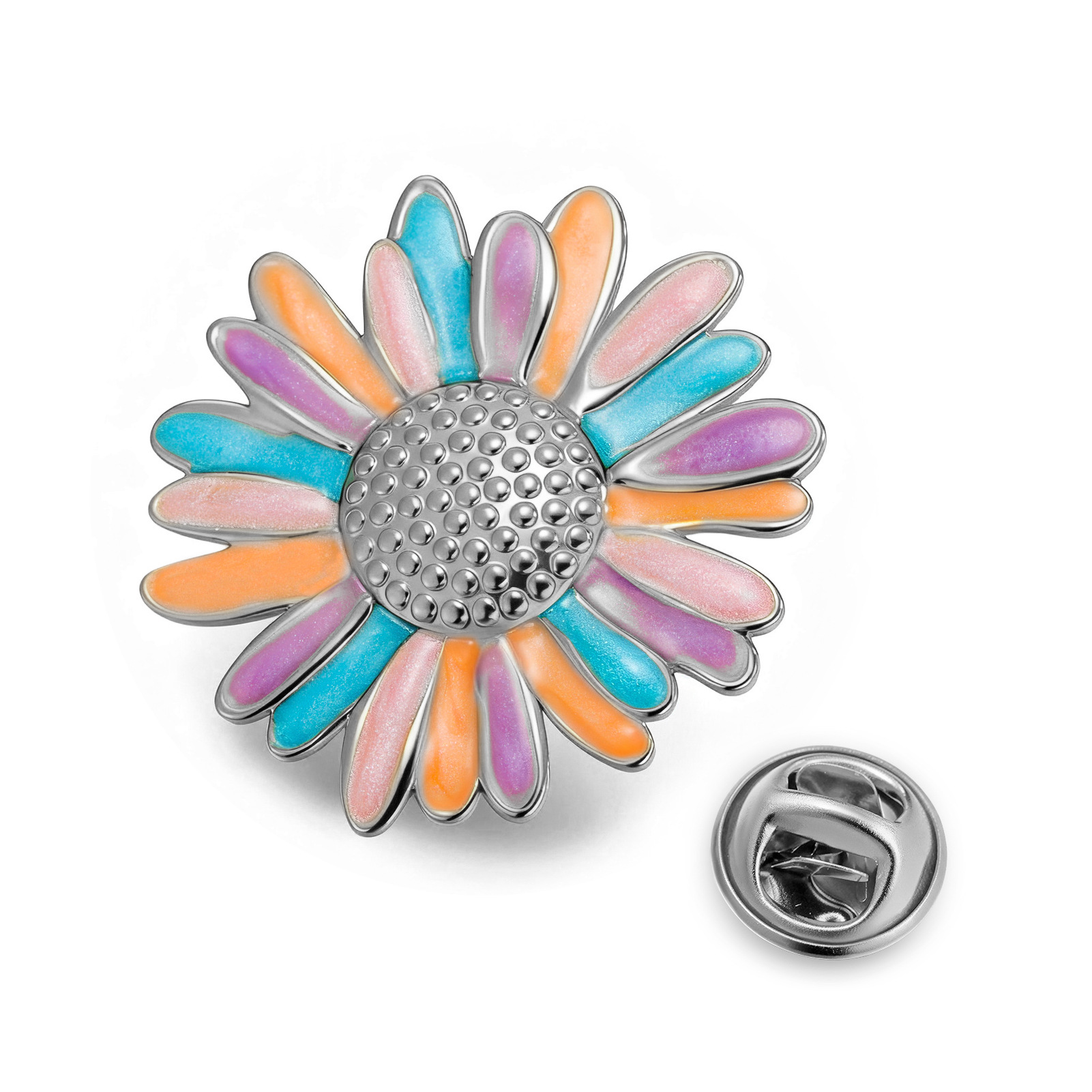 Blumenbrosche Für Damen Elegante Florale Anstecknadel Modisch_voghion.com