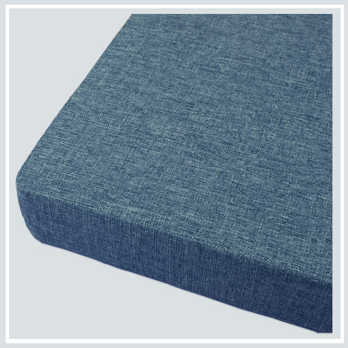 High-density sponge seat cushion thickened office solid wood linen sofa window sill bay window heightening cushion square