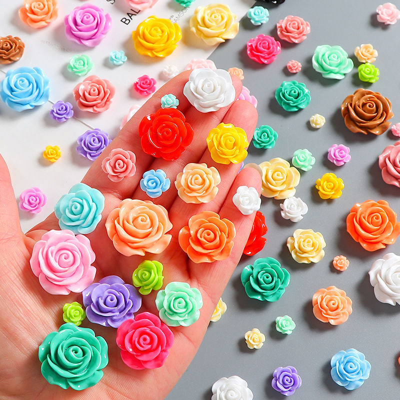 Simulation Rose Camellia Collection Resin Accessories DIY Cream Glue Mobile Phone Case Hole Shoes Buckle Hairpin Material Simulation Rose Camellia Collection Resin Accessories DIY Cream Glue Mobile Phone Case Hole Shoes Buckle Hairpin Material