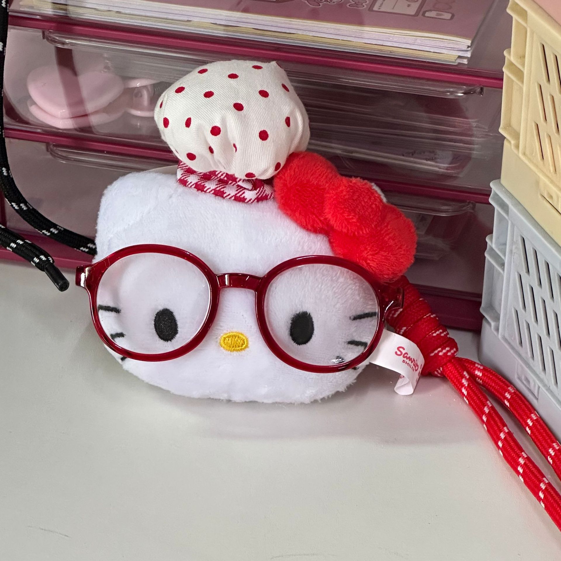 Amor hellokitty muñeca colgante llavero colgante bolsas de regalo bolsas de peluche lindo muñeca colgante lindo