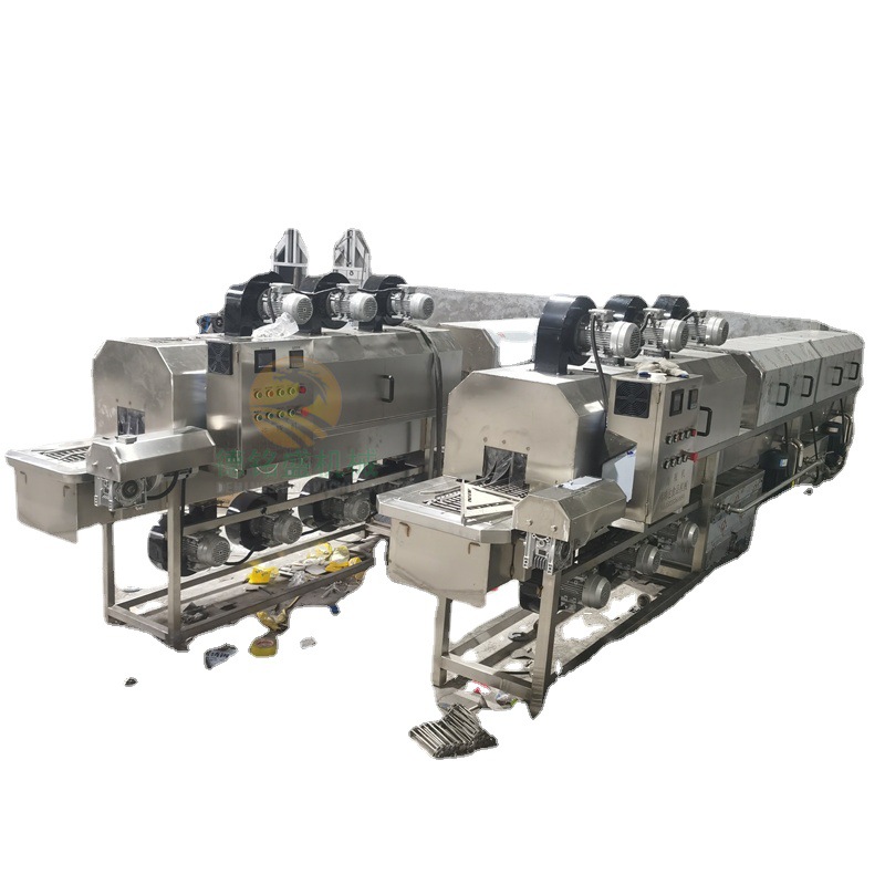 翻转式洗瓶机 山楂罐头瓶洗瓶烘干线 马口铁罐清洗流水线