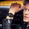 Racing car, wheel, fashionable hub, trend swiss watch, mechanical mechanical watch in racing style, sports quartz men's watch, 2021 collection