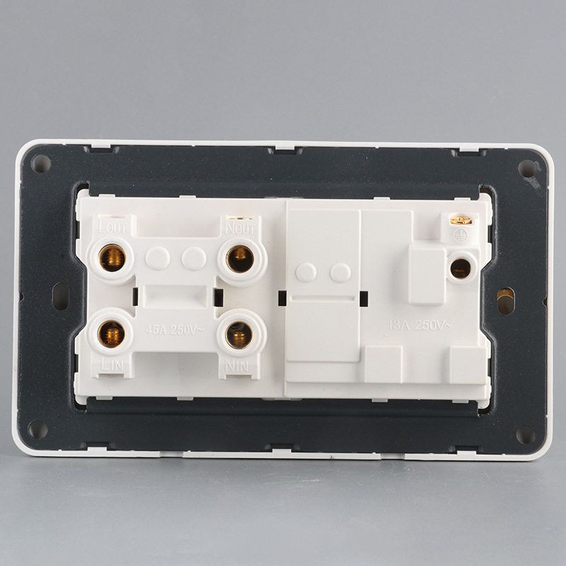 English-standard plug panel model 146 45A kitchen 13A double-break socket cooker unit socket