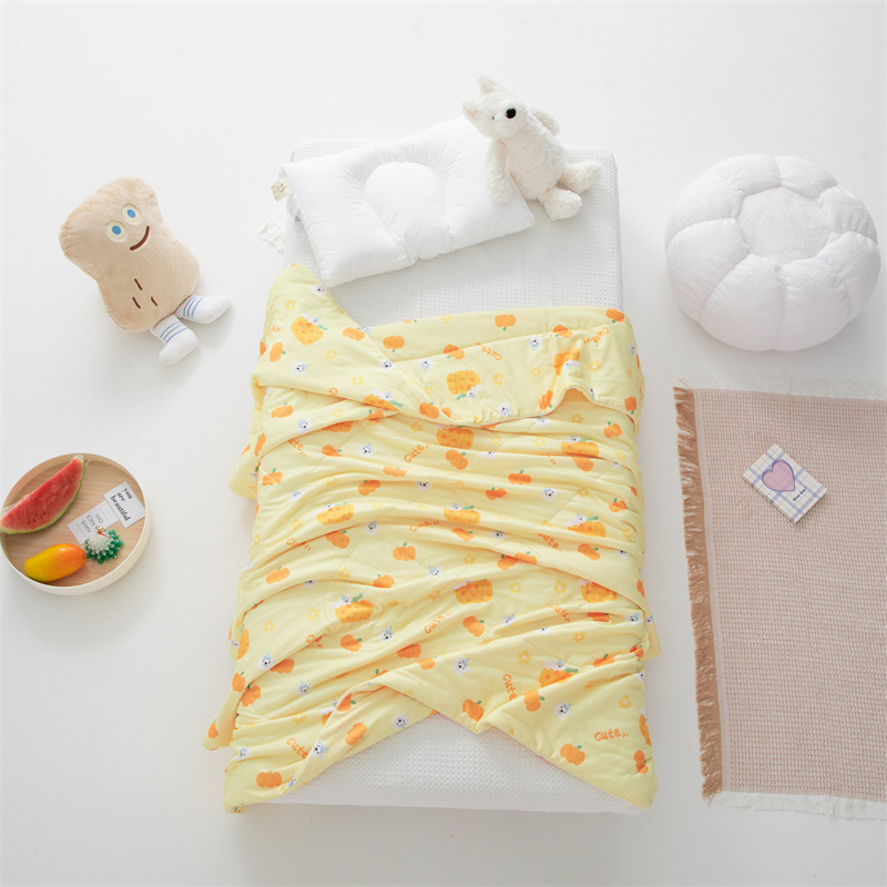Antibacterial children's knitted summer duvet for kindergarten for…