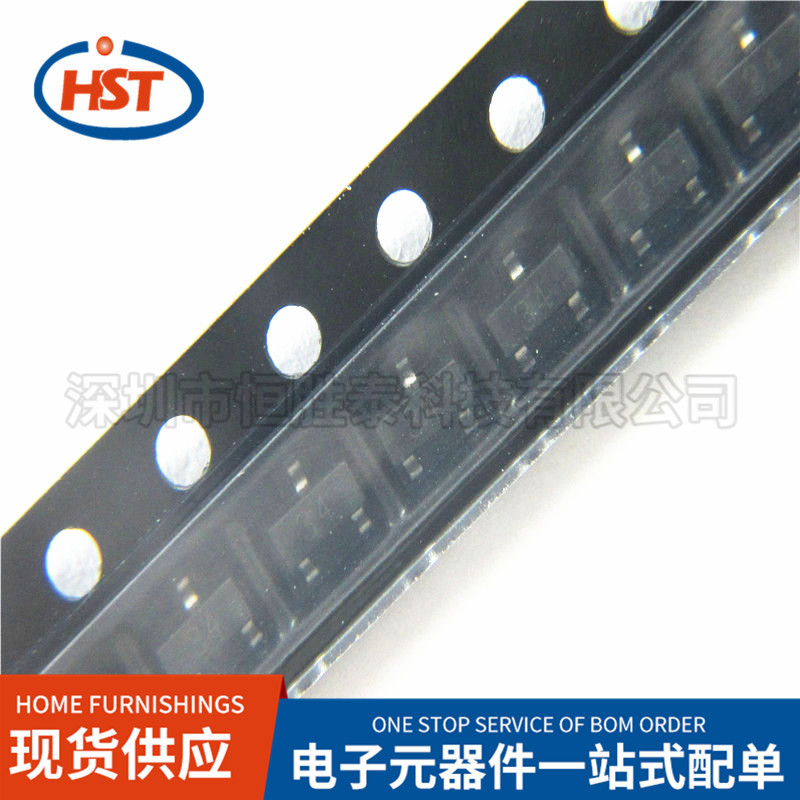 磁性传感器单极霍尔效应开关MH281KSO SOT-23丝印34