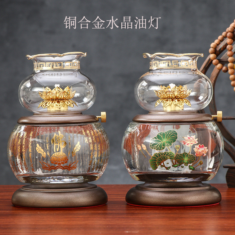 Factory direct supply Taiwan liquid candle lamp wholesale home decoration long-lasting lamp Buddhist hall candle offerings Buddhist supplies decoration