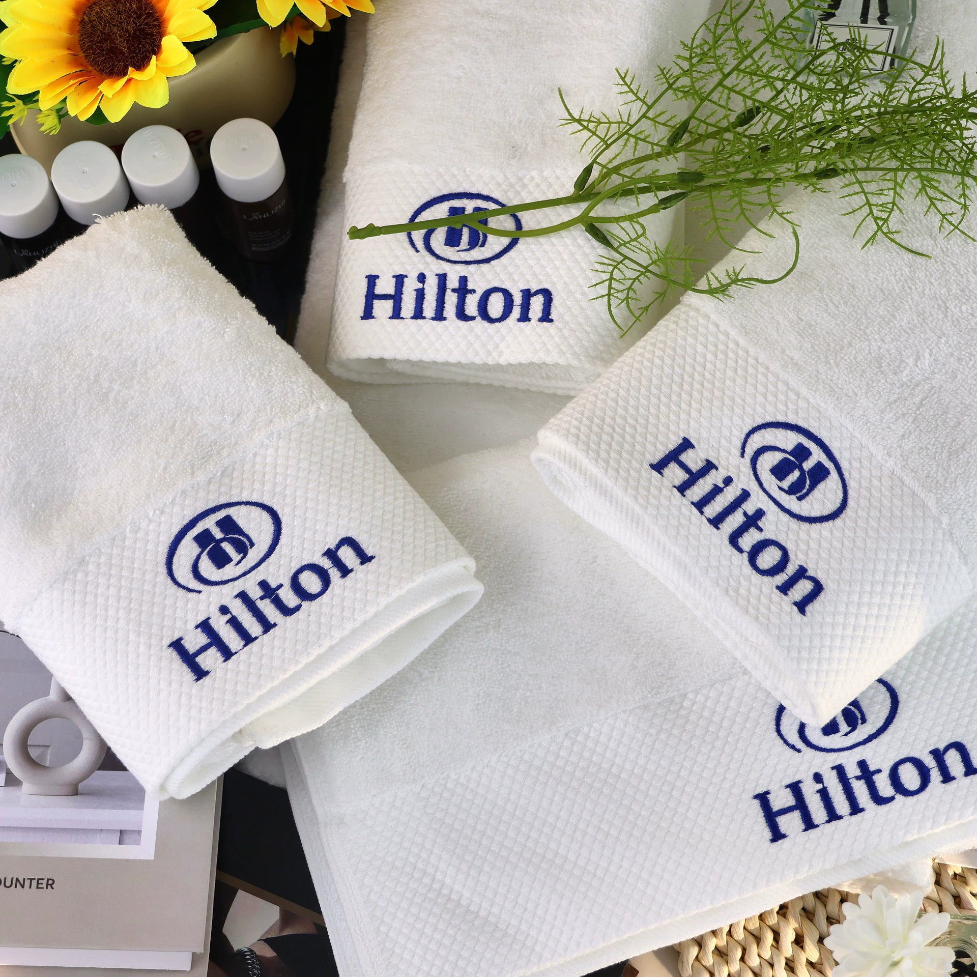 Полотенца для отелей, полотенца для лица, чистый хлопок B&B, утолщенные банные полотенца, полотенца для пола в салоне красоты отеля, подарочные постельные полотенца оптом