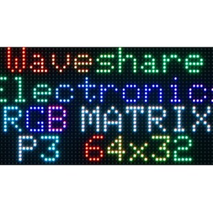 RGBȫ��LED�c��@ʾ��64&times;32���ȿ��{ ���d2048��RGB LED 3mm�g��