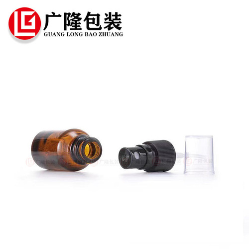 Manufacturer 10ml essential oil bottle glass bottle products 30ml 50 brown empty bottle refill bottle spray bottle perfume glass