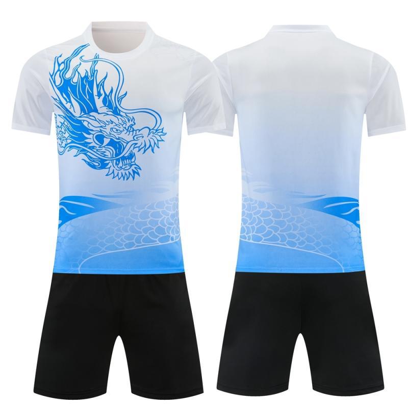 Dragón de secado rápido traje de barco dragón traje de manga larga protección solar dragón barco dragón barco dragón traje de equipo de seda de hielo se puede imprimir nombre del equipo