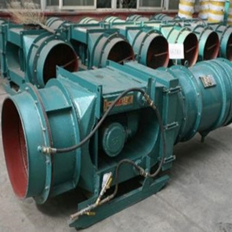 FQC2.8局部通风机 FQC3.15矿用气动压入式轴流局部通风机 煤安证