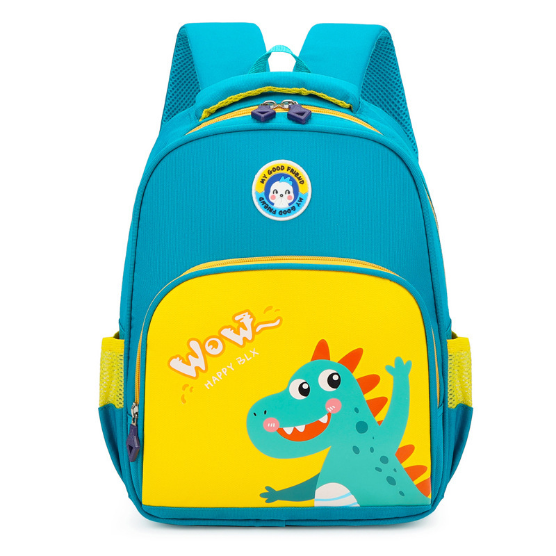 2023 nueva caricatura kindergarten schoolbag dinosaurio mochila de clase media de primer grado