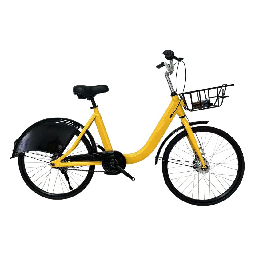 Bicicletas compartidas personalizadas, bicicletas de 24 pulgadas, bicicletas compartidas de 26 pulgadas, neumáticos sin cámara, bicicletas públicas