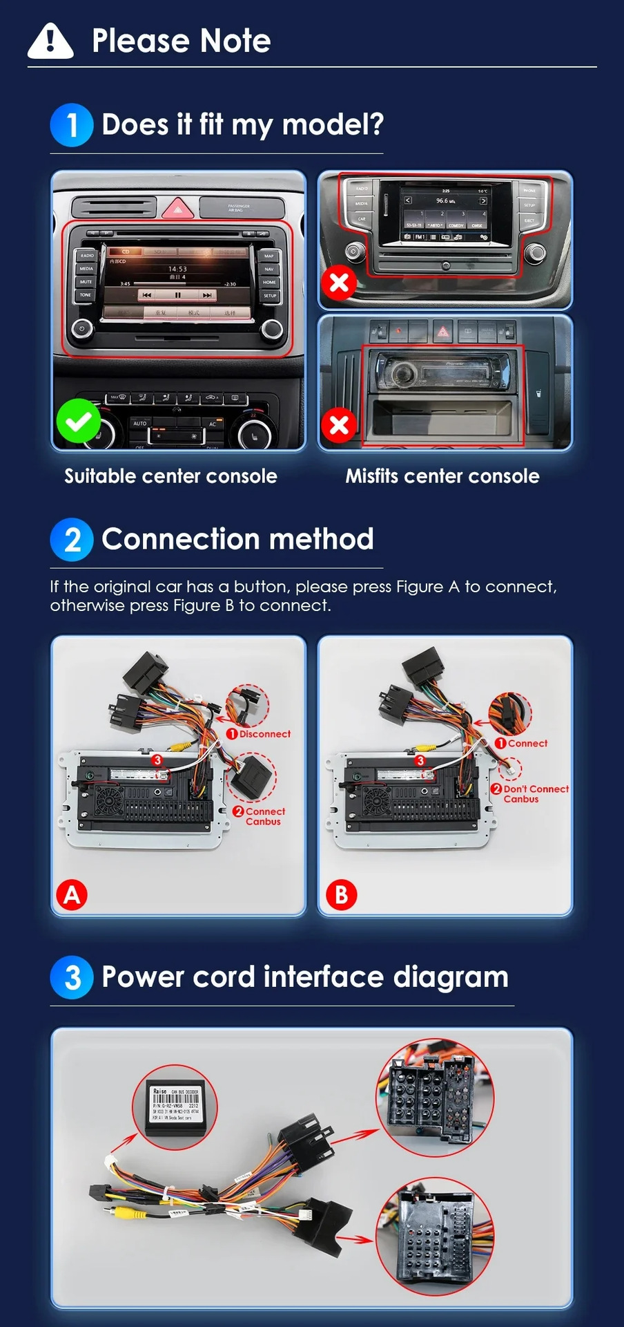9inch Volkswagen Dedicated Car Navigator Gps Bluetooth Large Screen Reversing Image Wireless Carplay Smart Car Machine