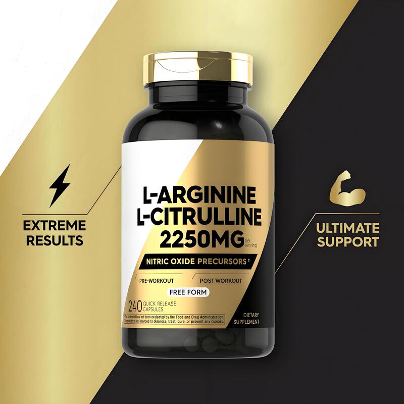 Cross-Border Nitric Oxide Supplement Capsules L-Arginine and L-Citrulline Nitric Oxide Dietary Nutrition