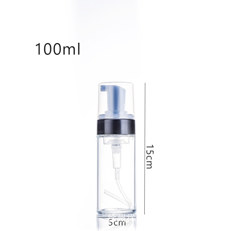 Botella de espuma de mousse 100ml botella espumante 150ml botella de lavado facial botella espumante botella de desinfectante de manos botella