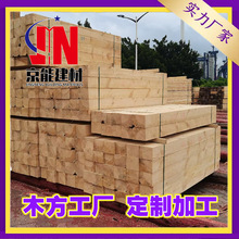木方工地用口料垫木建筑模板花旗松铁杉工程跳板防腐木桥梁跳板