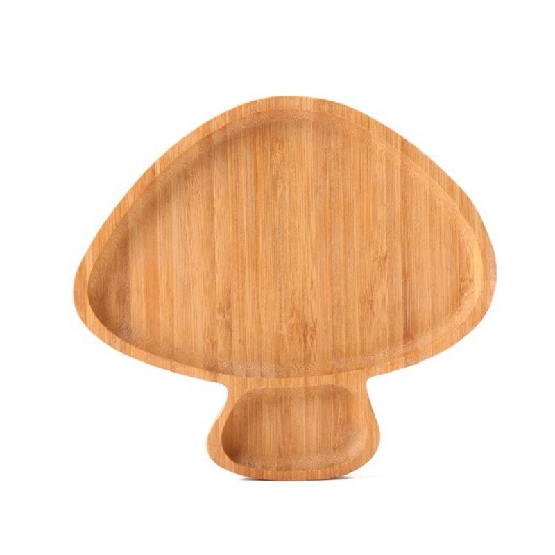 Plato de bambú para niños, platos de alimentos suplementarios para niños, fabricantes de platos de cocina para el hogar al por mayor de platos de bambú para bebés