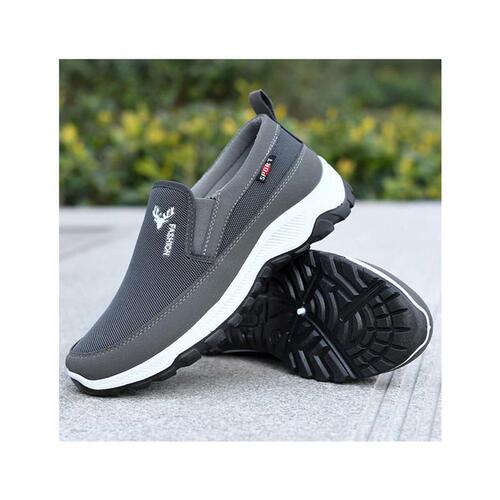 【Clearance Sale】Old Beijing Cotton Shoes for Men, Mesh Shoes for Summer, Durable, Non-Slip, Breathable, Soft Soles, Waterproof Cotton Shoes