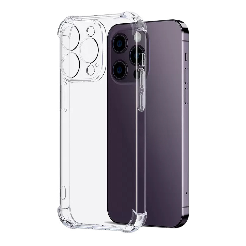 Baitong の新しいモデルは、iPhone17ProMax16Plus 透明携帯電話ソフトシェルシリコンストレートエッジエアバッグ落下防止に適しています。|undefined