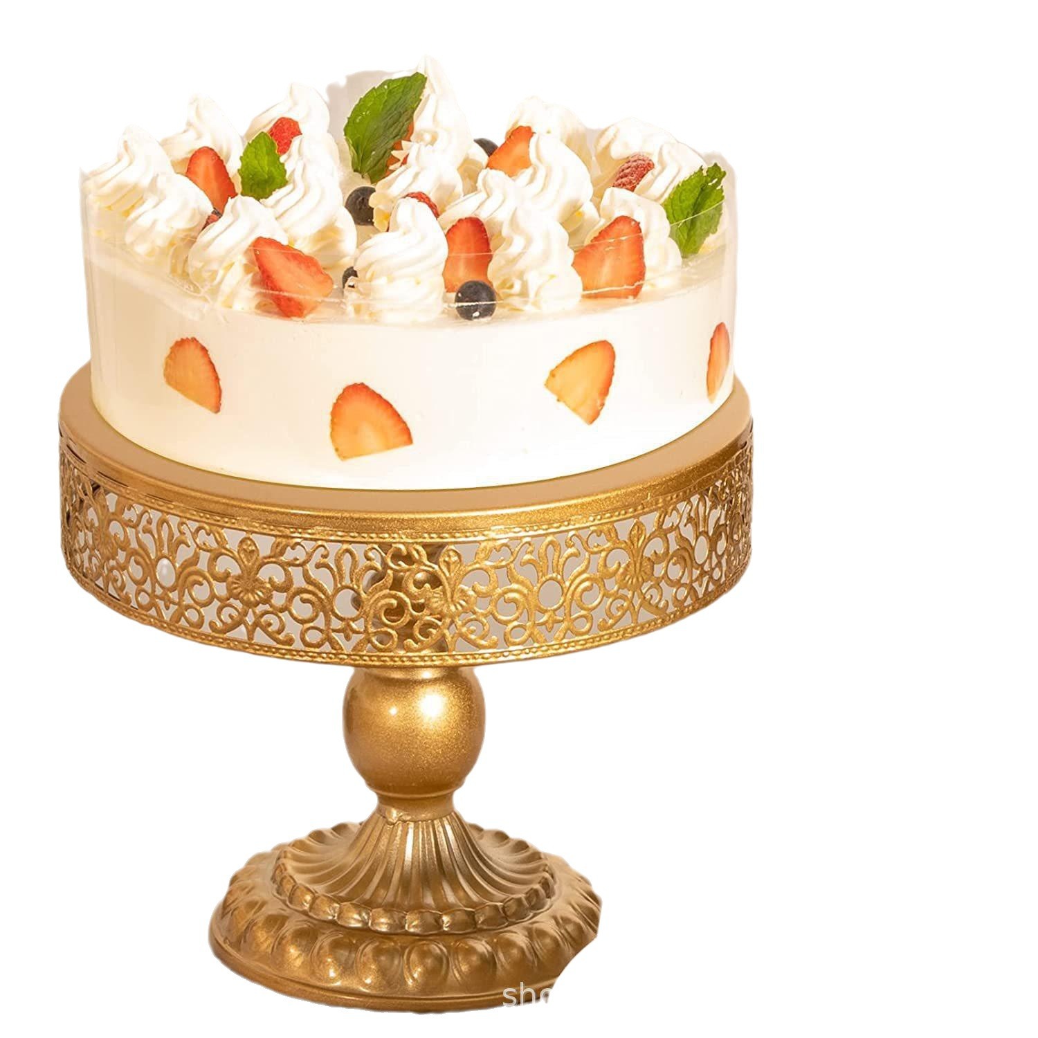 Estilo europeo creativo oro hueco soporte de la torta accesorios de la boda decoración de la Mesa de postre tienda de postres pastel de postre combinación