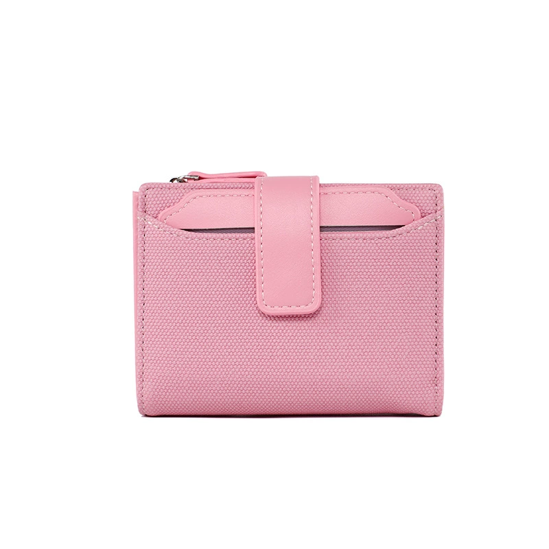 Short Wallet, City Style, Compact 13.3×9.8×2.5 cm, Multiple Colors