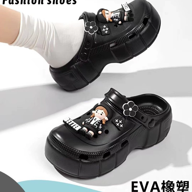 24 новые милые маленькие девочки мультфильм пещерные туфли для девочек сердца модные повседневные мягкие подошвы нескользящие и износостойкие eva тапочки
