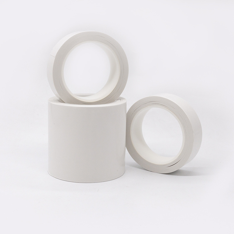源头厂家乳白色易拉双面胶条 无痕挂钩双面胶贴 可拉伸胶带