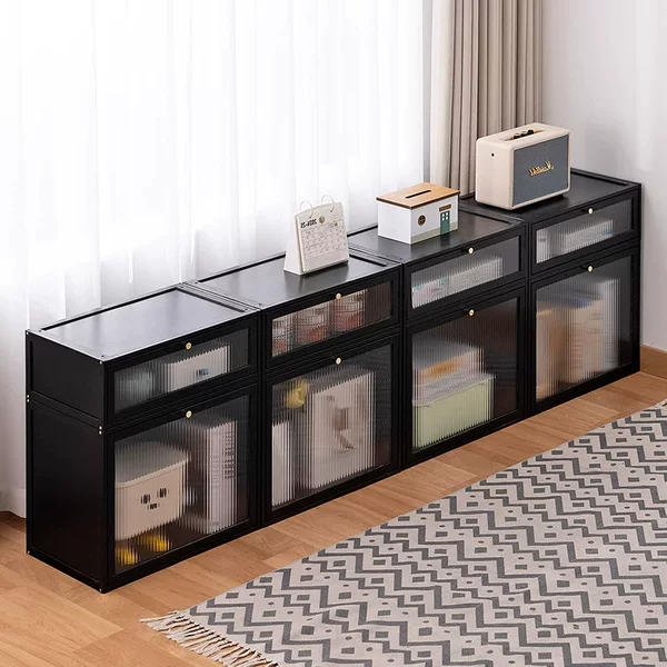 Balcony Bay Window Cabinet Tatami Storage Rack Cabinet Storage Cabinet Floor Cabinet with Storage Cabinet Long Cabinet Window-Side Cabinet