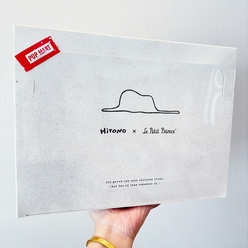 POPMART Hirono Ono Little Prince Serie de marca compartida Caja ciega de mano Decoración de juguetes de moda