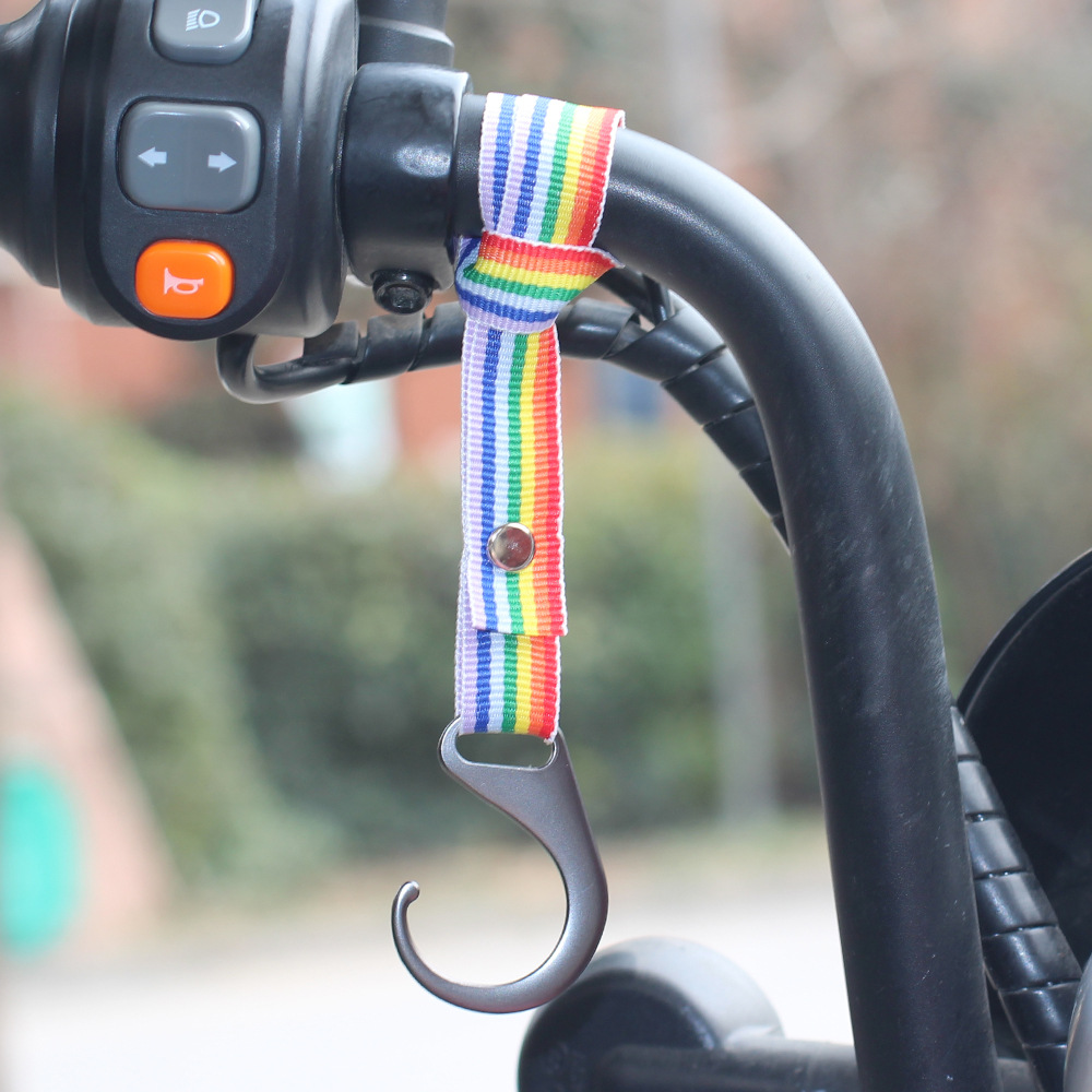 Gancho multifuncional de metal engrosado para motocicleta, triciclo eléctrico, venta al por mayor, nuevo, para compras y supermercado
