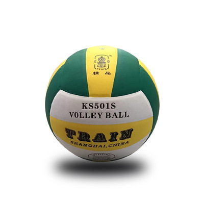 厂家批发中小学生中考排球比赛训练充气排球成人健身超纤机贴排球|ms