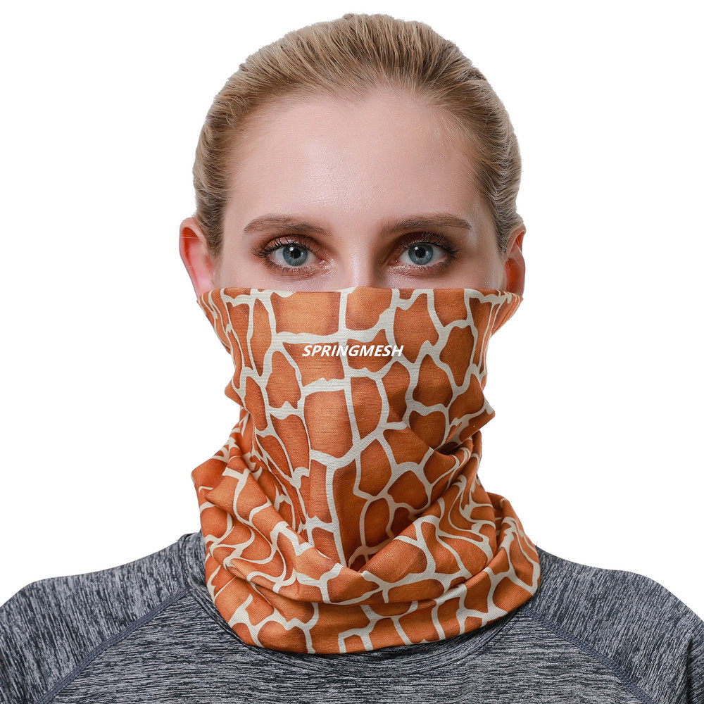 Outdoor Sun Protection and Uv Protection Mask for Men and Women, Breathable Sun Protection Neck Guard, Cycling Neck Cover, Seamless Magic Headscarf