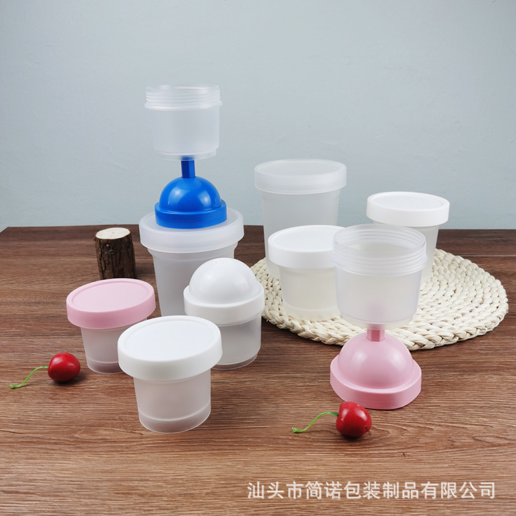 PP desechables inyección Jarra Internet celebridad cuenco helado yogur fruta postre taza 100 ~ 700ml