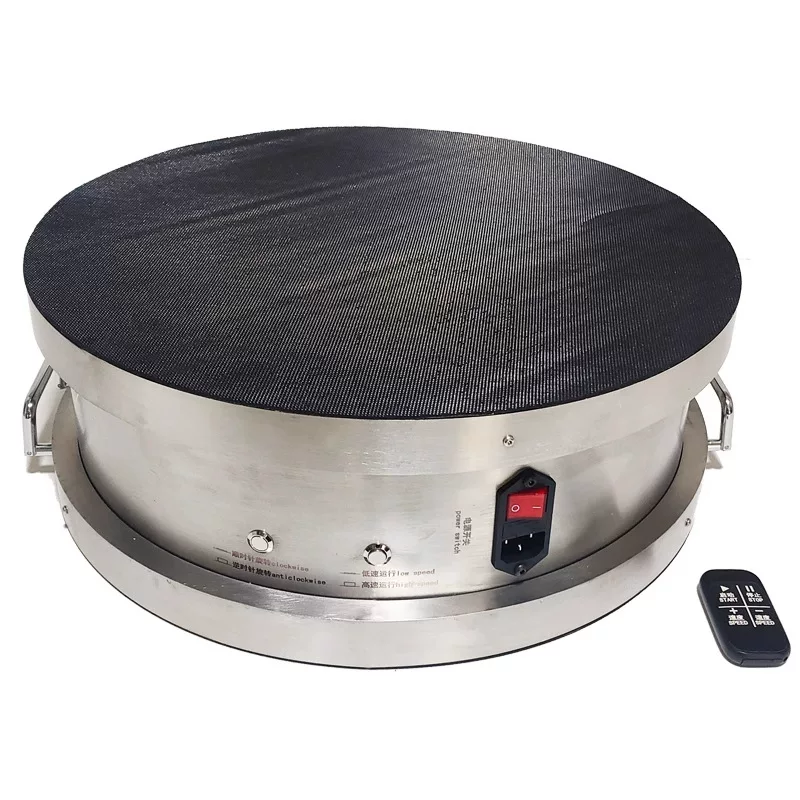 Electric turntable figure skating spin trainer