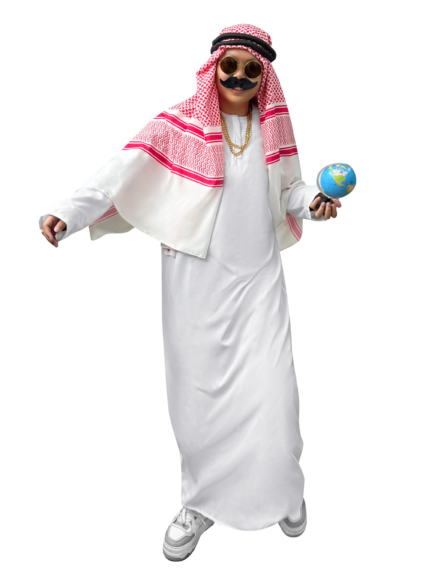 Arab Men's Thobe Saudi Dubai Muslim Robe For Middle Eastern Men_voghion.com