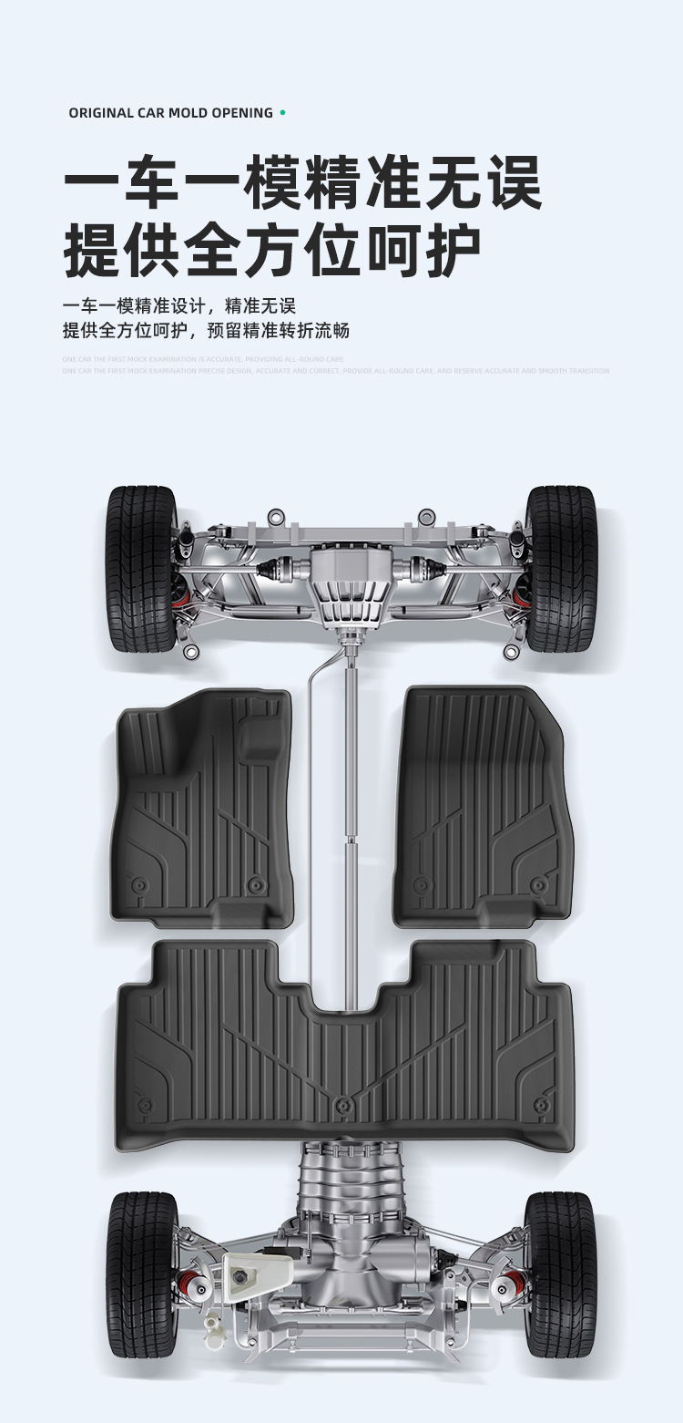 Suitable for 26 models of AION i60 car floor mats, special car-specific TPE floor mats and trunk mats