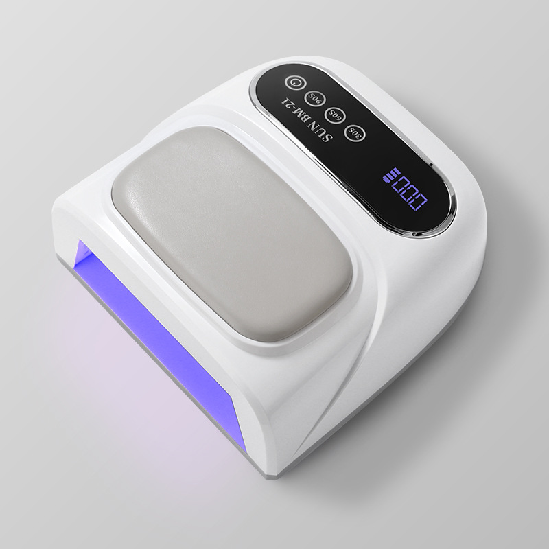 Nuevo almacenamiento eléctrico almohada de manicura lámpara USB de carga rápida secado de manicura lámpara de horneado larga duración gran espacio manicura luz de terapia