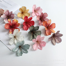 仿真百合花头DIY发夹花朵头饰配件服饰帽子家居仿真花簪花装饰