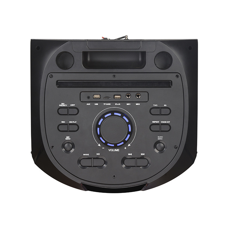 戸外音響双10インチ80w9a大電池双無線マイク付き木製ケースの音がいい|undefined