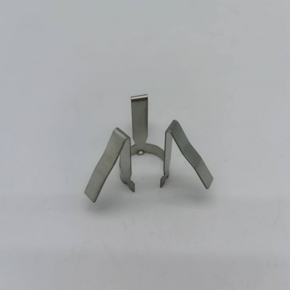 三爪灯具卡簧不锈钢卡簧灯具配件精密五金冲压件小钣金非标件加工