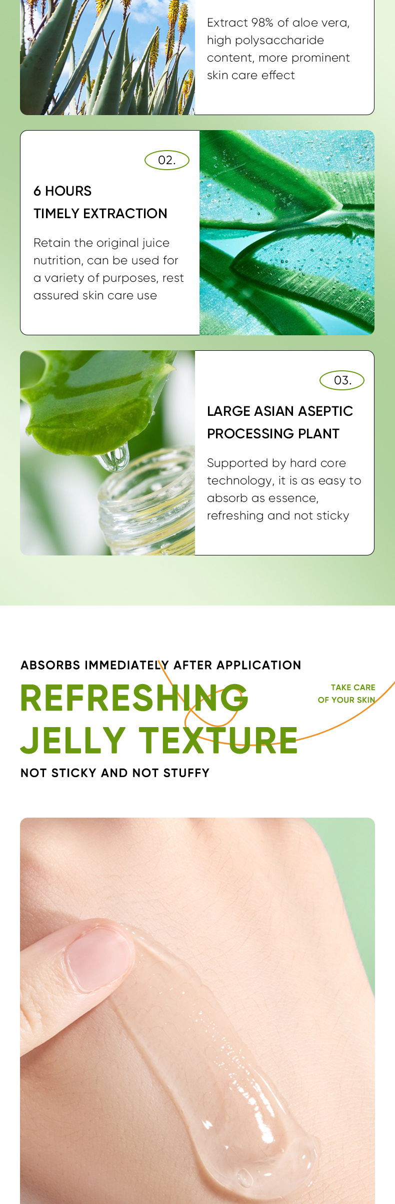 SADOER All English Aloe Night Frozen Film Water Feuchtigkeitsspendende Gesichtsmaske ohne Abstriche_voghion.com