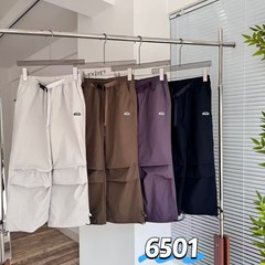 25ss秋季新款儿童户外腰带褶皱宽松运动中大童工装裤休闲裤伞兵裤