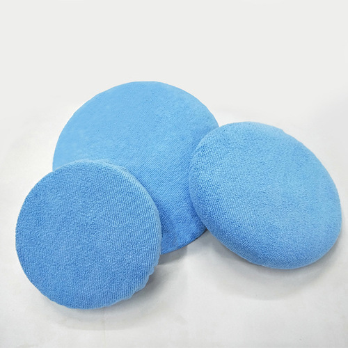 Car microfiber waxing cover coral velvet polishing cover waxing machine replacement cloth cover car wash beauty cleaning tools